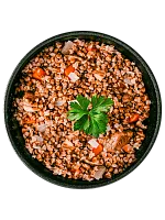 Свинина с гречкой