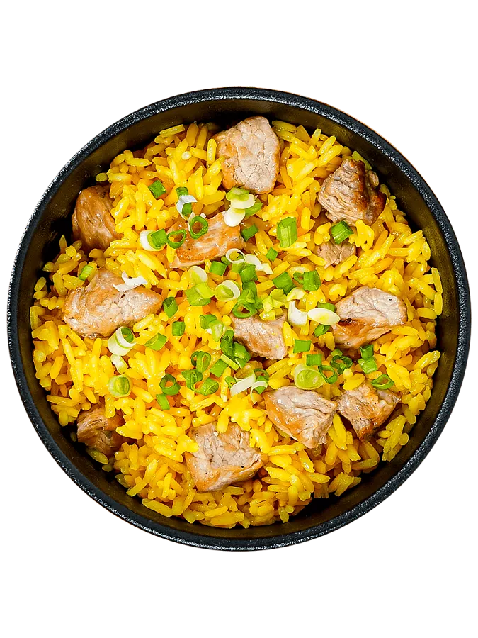 Свинина с рисом