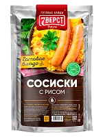 Сосиски с рисом
