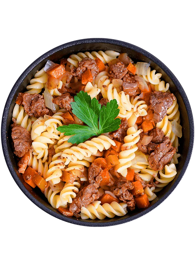 Макароны по-флотски с говядиной