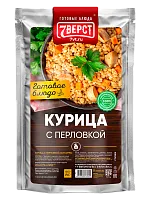 Курица с перловкой