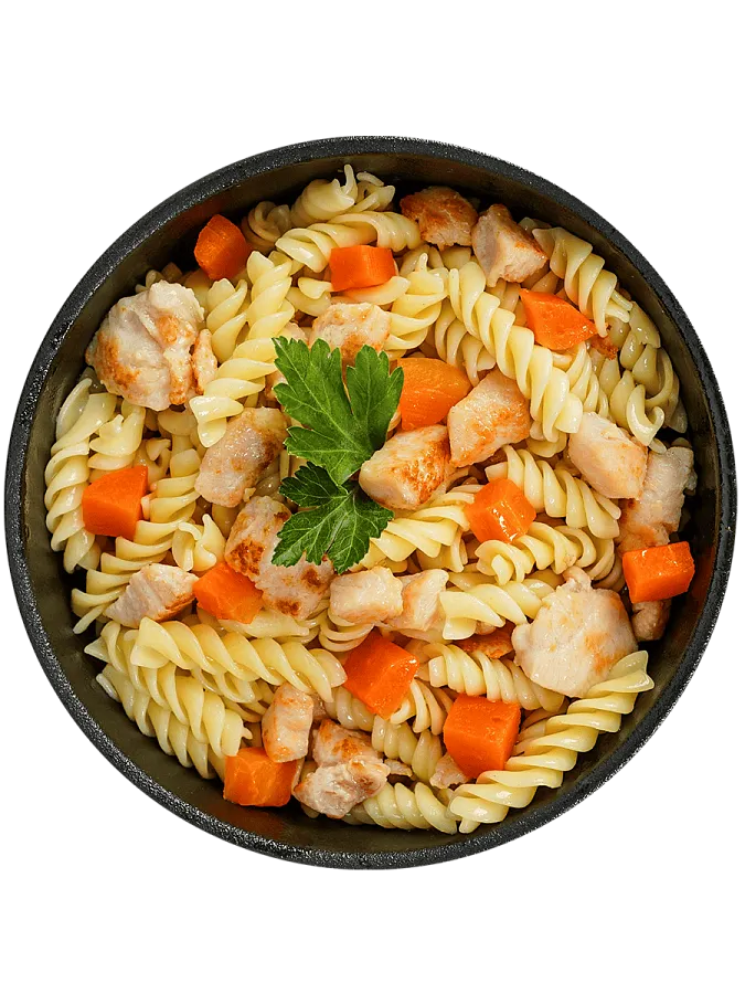 Макароны по-флотски с курицей