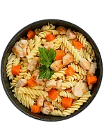 Макароны по-флотски с курицей