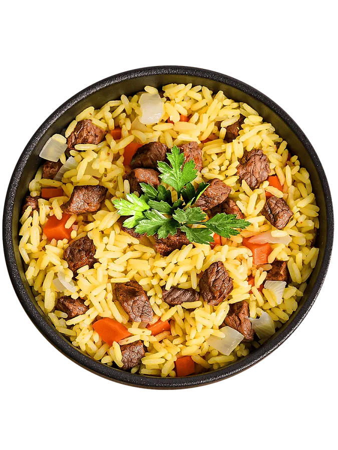 Плов с говядиной
